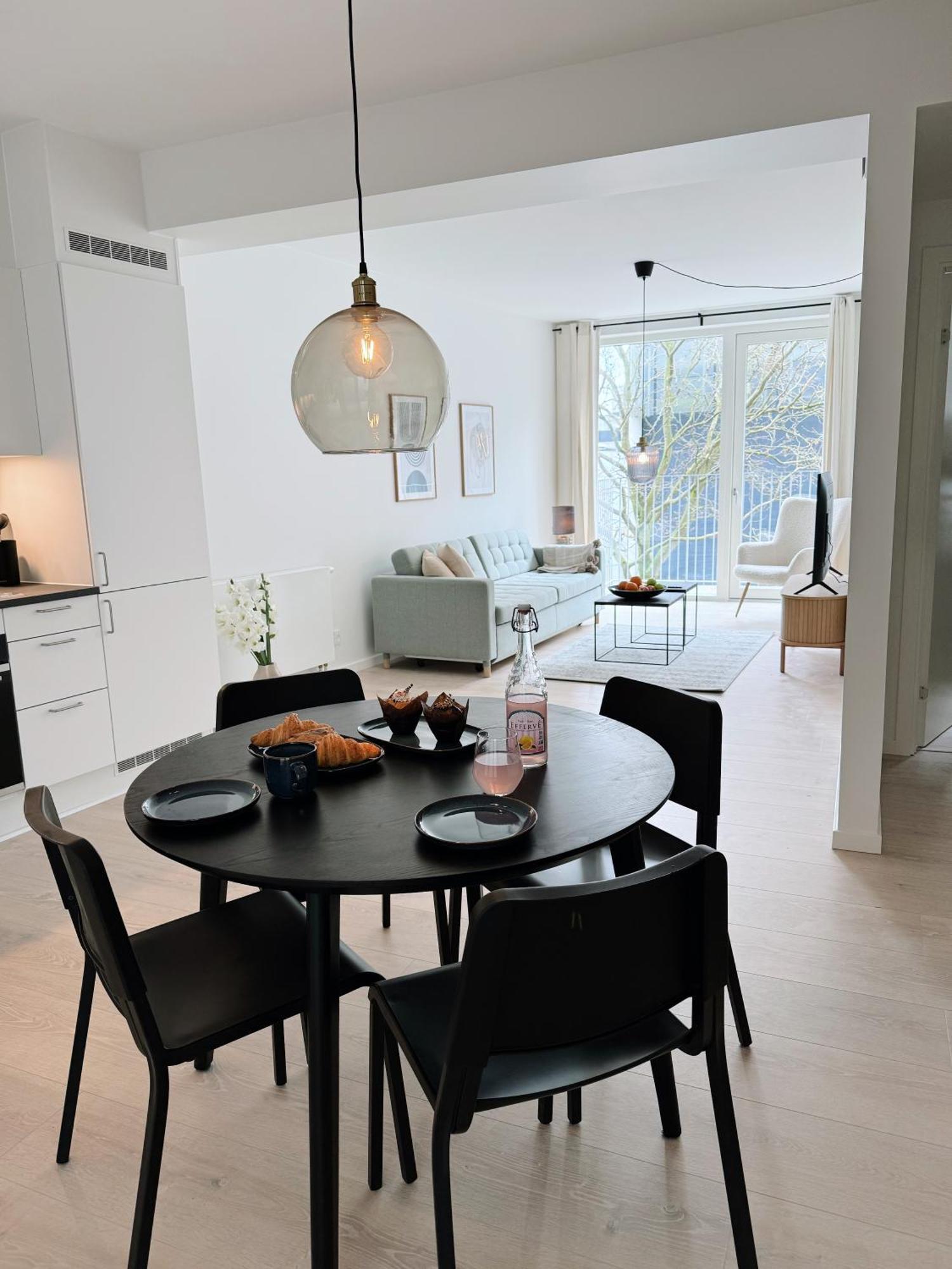 Modern City Center Apartment Århus Eksteriør billede